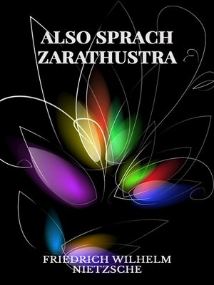 cover image of Also Sprach Zarathustra